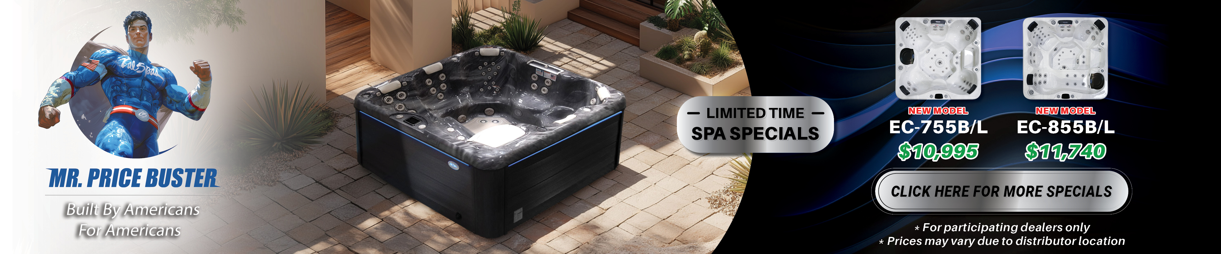 Calspas hot tub being used in a family setting - Sedona