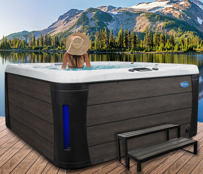 Calspas hot tub being used in a family setting - hot tubs spas for sale Sedona